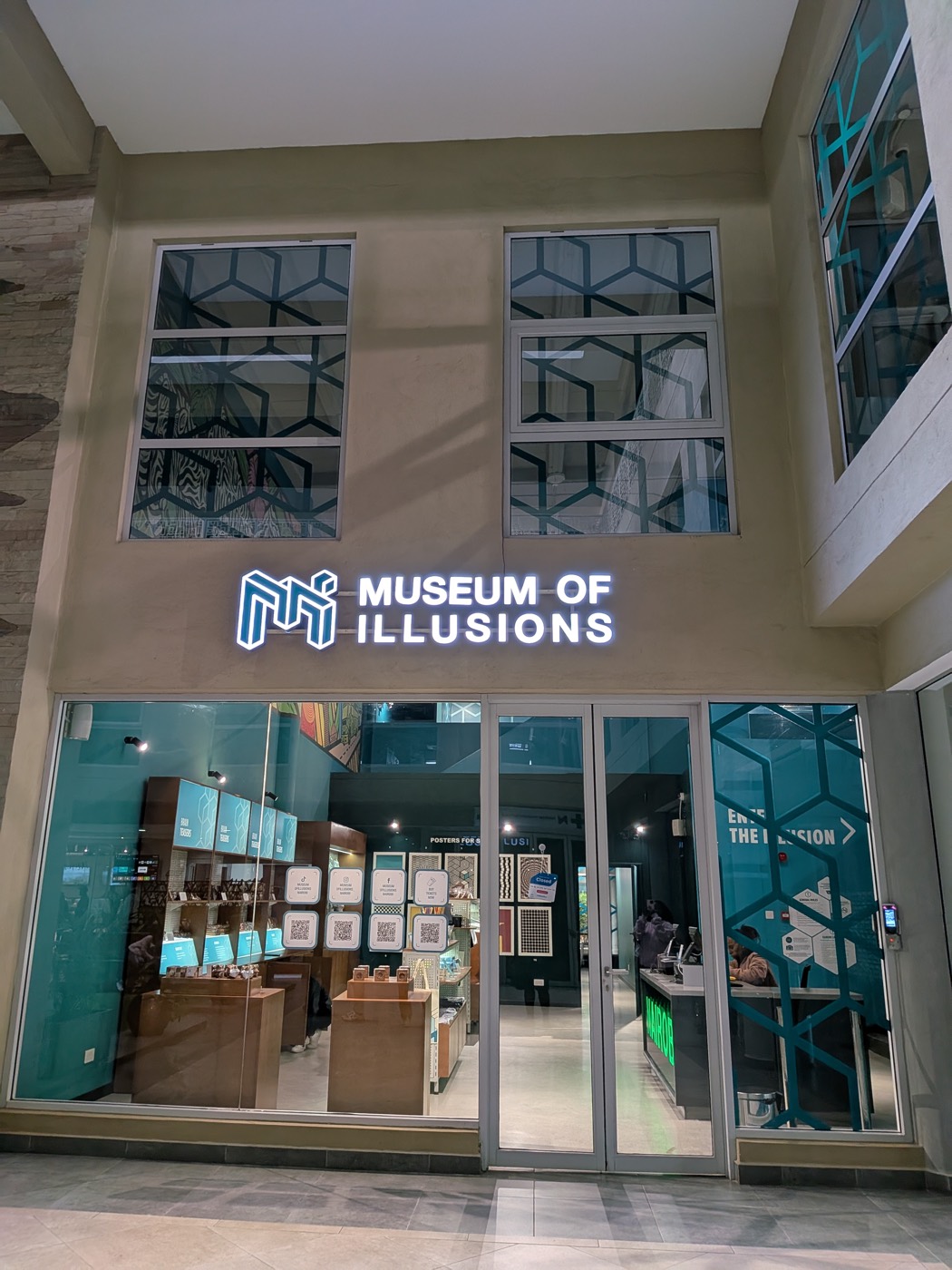 Museum of Illusions entrance in Nairobi